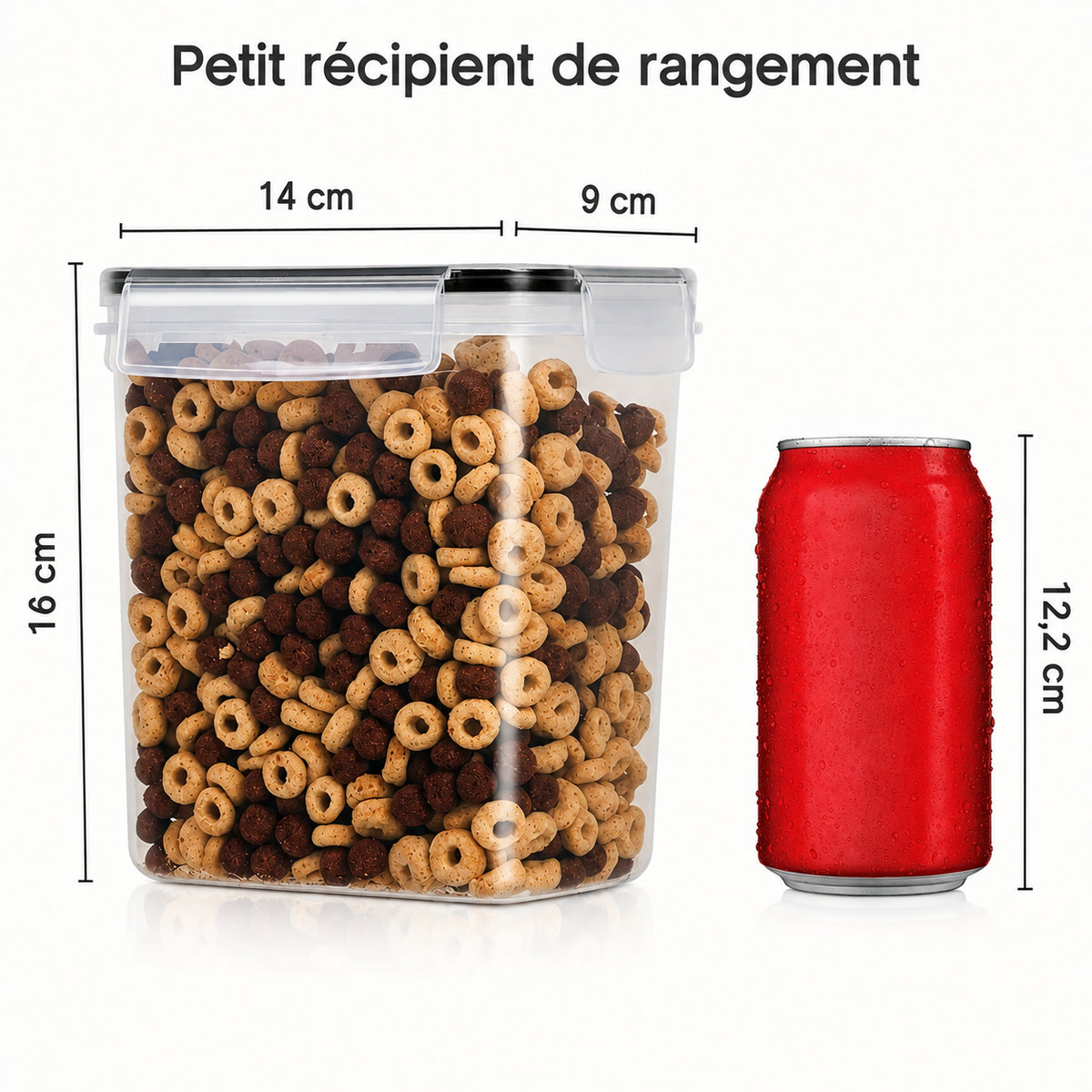 Set de 6 boîtes de conservation hermétiques