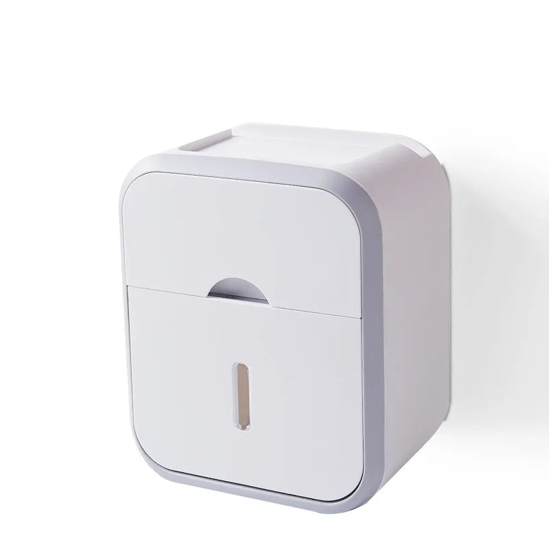 Boîte de rangement murale étanche pour salle de bain