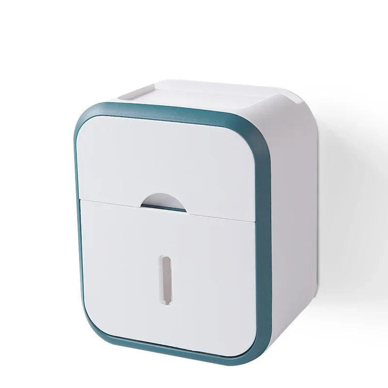 Boîte de rangement murale étanche pour salle de bain